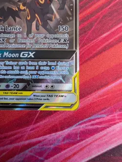 Pokemon Umbreon & Darkrai Tag Team GX SM241 Black Star Promo Card - Image 2