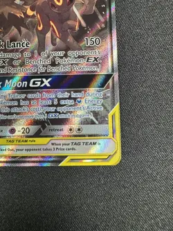 Pokemon TCG Sun & Moon Black Star Promo Umbreon & Darkrai GX SM241 Tag Team - Image 4
