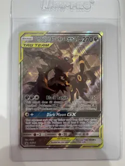 Pokemon TCG Umbreon & Darkrai GX SM241 Tag Team Black Star Promo Card- NM - Image 1