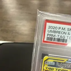 Pokemon PSA 9 Umbreon & Darkrai GX TAG TEAM SM Black Star Promo SM241 Holo - Image 2