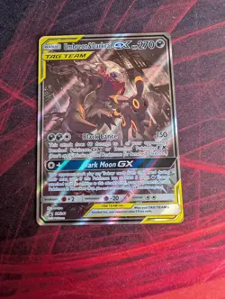 Umbreon & Darkrai GX SM241 Tag Team Black Star Promo Pokemon Card NM - Image 1
