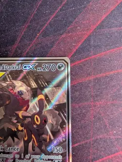 Umbreon & Darkrai GX SM241 Tag Team Black Star Promo Pokemon Card NM - Image 4