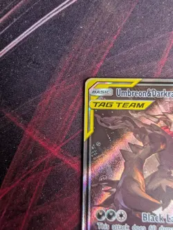 Umbreon & Darkrai GX SM241 Tag Team Black Star Promo Pokemon Card NM - Image 5