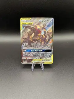 Pokemon TCG Sun & Moon Black Star Promo Umbreon & Darkrai GX SM241 Tag Team - Image 1