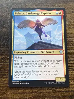 Balmor, Battlemage Captain 196/281 Dominaria United ​​​​​MTG Magic L9891* - Image 1