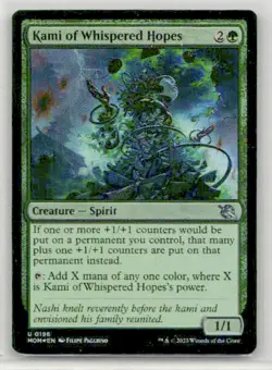 Lightly played Foil Kami of Whispered Hopes #196 W/Tracking - Image 1