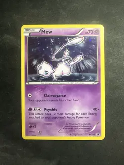 Pokemon Mew TCG XY192 Holo Black Star Promo Card! - Image 1