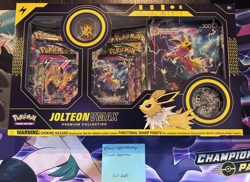 Jolteon VMAX Premium Collection Box Eevee Evolution Factory Sealed Pokemon TCG - Image 1