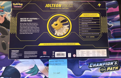 Jolteon VMAX Premium Collection Box Eevee Evolution Factory Sealed Pokemon TCG - Image 2