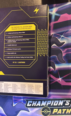 Jolteon VMAX Premium Collection Box Eevee Evolution Factory Sealed Pokemon TCG - Image 5