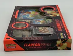 Pokemon TCG: Flareon VMAX Premium Collection Box New Sealed Box - Image 3