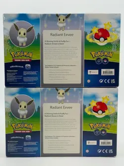 Lot of (2) Pokemon GO Premium Collection Radiant Eevee Box SEALED - Image 2