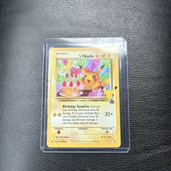 Pokemon Birthday Pikachu Celebrations Clasic Collection Holo #24 BlackStar Promo - Image 1