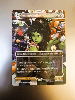 Magic the Gathering #328 Jennifer Walters/The Sensational She-Hulk Foil NM/M - Image 1