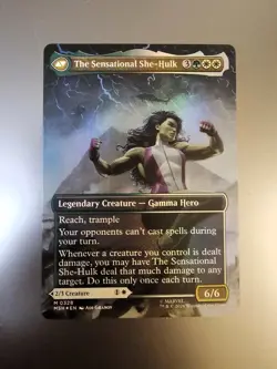 Magic the Gathering #328 Jennifer Walters/The Sensational She-Hulk Foil NM/M - Image 2