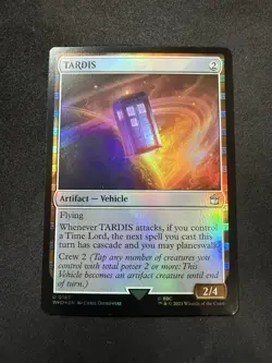 TARDIS Foil - MTG 2023 Universes Beyond: Doctor Who - Uncommon 0187 - Image 1