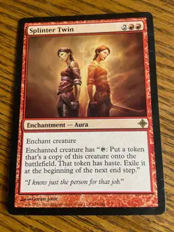 Wizards of the Coast Splinter Twin Rise of the Eldrazi Rare EN Regular 165/248 - Image 1
