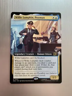 Willie Lumpkin, Postman - 425 - MTG: Marvel Super Heroes - Extended Art - Rare - Image 1