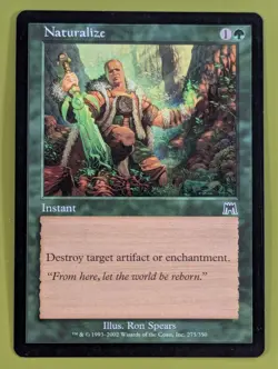 Naturalize x1 Onslaught 1x Magic the Gathering MTG - Image 1