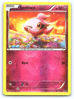 Spritzee 84/122 Common BREAKpoint Pokemon Reverse Holo Lightly Played - Image 1