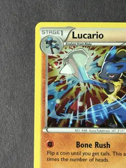 Pokemon Lucario XY Promos #140 Promo Holo Near Mint - Image 3