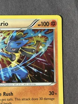 Pokemon Lucario XY Promos #140 Promo Holo Near Mint - Image 4