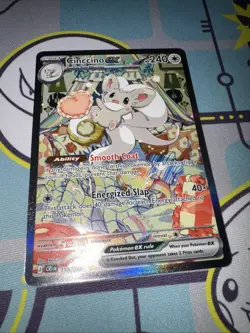 Pokemon TCG Chaos Rising Cinccino ex Special Illustration Rare 119/086 English - Image 2