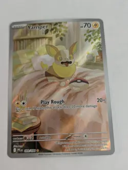 Pokemon TCG - Yamper - 099/094 - ME02: Phantasmal Flames Free Shipping NM - Image 1