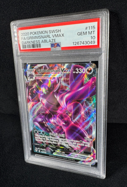 Pokemon Grimmsnarl VMAX 2020 Darkness Ablaze #115 SWSH PSA 10 GEM MINT TCG - Image 3
