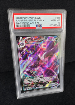 Pokemon Grimmsnarl VMAX 2020 Darkness Ablaze #115 SWSH PSA 10 GEM MINT TCG - Image 4