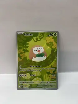 Pokemon Perfect Order Rowlet 090/088 Illustration Rare NM English - Image 1
