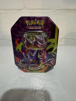 Pokemon TCG: Mega Moonlit Tin Mega Gengar Ex - Image 1