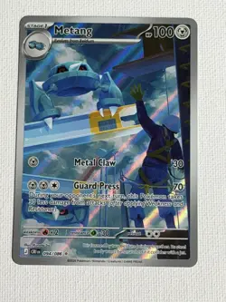 Metang 94/86 Illustration Rare Pokemon Chaos Rising ME04 NM - Image 1