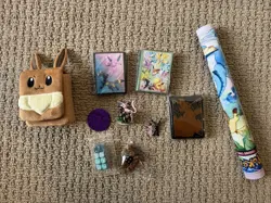 Pokemon Eevee Assorted Sleeves/Deck Box/Playmat/Play Markers & Dice Set - Image 1