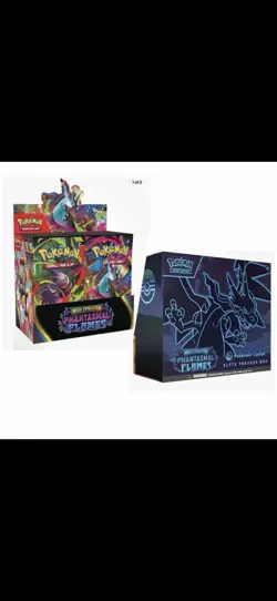 Pokemon Center Phantasmal Flames 1 ETB & 1 Booster Box CONFIRMED PREORDER 🔥 - Image 1