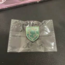 Chespin Pokemon Worlds 2025 Pin Rally Exclusive Anaheim Grass Rare SEALED - Image 1