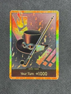 Sabo Gold DON! Card [PRB-01] One Piece Card English - Image 1
