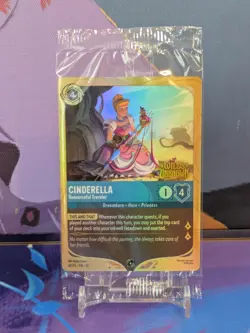 Cinderella Resourceful Traveller EN12 Lorcana Wilds Unknown Pre Release Promo - Image 1
