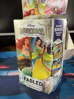 Disney Lorcana Fabled TCG Single Player Deck Box - Image 1