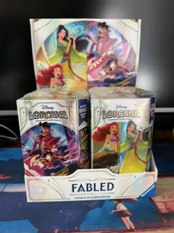 Disney Lorcana Fabled TCG Single Player Deck Box - Image 5