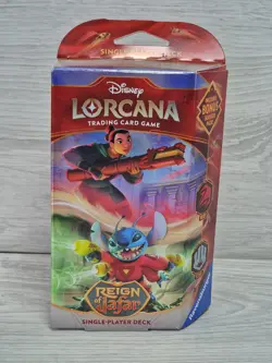 Disney Lorcana - Reign of Jafar Single-Player Deck Ruby and Steel Brand New - Image 1