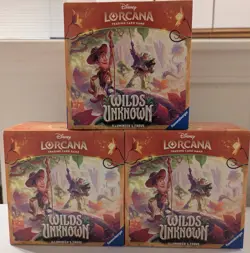 Disney Lorcana - Wilds Unknown - Illumineer's Trove (LOT of 3) NEW/SEALED! - Image 1