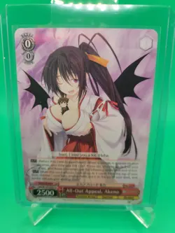 Weiss Schwarz Akeno All-Out Appeal W120-E092 U Fujimi Fantasia Bunko Vol. 2 - Image 1