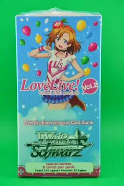Weiss Schwarz Love Live! Vol.2 School Idol Project - Booster Box Sealed English - Image 1