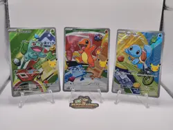 Pokemon TCG First Partner Illustration Kanto Starters Set Mint/Near Mint #6 - Image 1