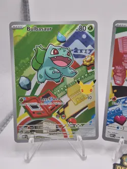 Pokemon TCG First Partner Illustration Kanto Starters Set Mint/Near Mint #6 - Image 2