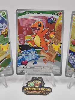 Pokemon TCG First Partner Illustration Kanto Starters Set Mint/Near Mint #6 - Image 3