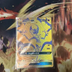Pokemon Lunala GX SM103a Hidden Fates Ultra Premium Collection Promo Near Mint - Image 1