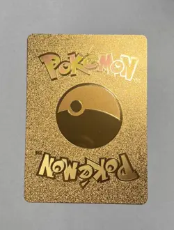 Houndoom V 787 HP Llama Vengativa Gold Foil Fan Art Display Card NM - Image 2