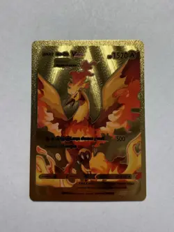 Ho-Oh Vmax Gold Foil Fan Art Display Card Lanca Chamis HP1520 NM/M - Image 1